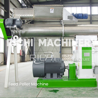 Machine à granulés RICHI pour aliments pour volailles - Moteurs Siemens Série Szlh - Machine à granulés pour aliments pour animaux
