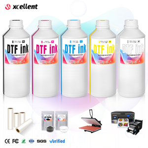 Xcellent 高品质 DTF 墨水 1000ml DTF 白色墨水 适用于 XP600 I3200 DTF 打印机墨水 - Product Image 1