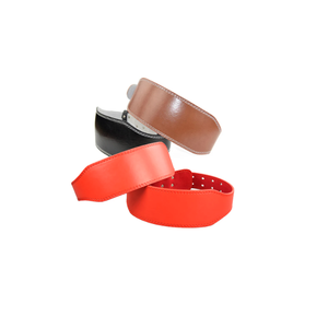 Cinturón de levantamiento de pesas de cuero marrón ajustable hebilla de soporte de cintura de entrenamiento de gimnasio neopreno 13mm unisex nueva llegada OEM Fitness - Product Image 4