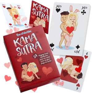 <span class=keywords><strong>Jeu</strong></span> <span class=keywords><strong>de</strong></span> <span class=keywords><strong>Cartes</strong></span> Érotiques Rondes Personnalisées KAMA SUTRA Jouets Sexuels pour Couples avec Positions Sexy Imprimées - Product Image 3