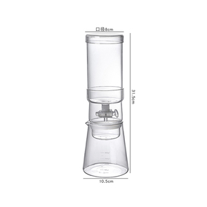 Ensemble de cafetière en verre borosilicaté <span class=keywords><strong>Cold</strong></span> <span class=keywords><strong>Brew</strong></span> Goutteur glacé <span class=keywords><strong>pour</strong></span> produit de café parfait - Product Image 5