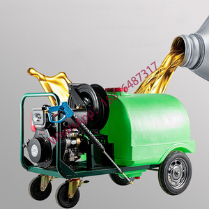 Multi-Purpose High-Pressure Water Cleaning Machine, Hand-<strong>Pushed</strong> Jet Car Washing Machine, Gasoline High-Pressure Sprayer - Product Image 1