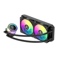 Refroidisseur de processeur à eau 240 ARGB AIO - 900-1800 tr/min, pour Intel/AMD, silencieux et haute performance