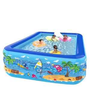 150cm PVC Hồ bơi bơm hơi thuận tiện di động bền cho gia đình và trẻ em vui vẻ nước hoạt động bơi lội cho trẻ em - Product Image 1