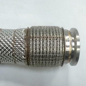 Tubo de Escape de Acero Inoxidable 304 de Alto Flujo a Precio de Fábrica para M5 F10 F90, con Protección Térmica, Grosor de 1.5 mm, Acabado Cepillado 5 - Product Image 5