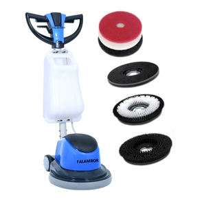 Nettoyeur de sols de 17 pouces, machine à nettoyer les sols, balais et brosses pour le nettoyage des sols, machine de nettoyage de la pierre - Product Image 2