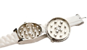 Molino para Hierbas con Diseño Creativo en Forma de Reloj, Accesorio para Fumar, Molinillo de Metal de Aleación de Zinc, Triturador de Hierbas - Product Image 5