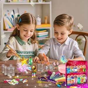 Ensemble de flacons de potion de petite sorcière magicienne, jouets DIY, jouets magiques à l'eau, cadeaux magiques, <span class=keywords><strong>expérience</strong></span> <span class=keywords><strong>scientifique</strong></span> - Product Image 4