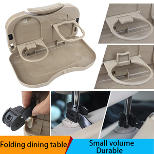 Soporte Universal plegable negro para coche, bandeja de comida, soporte para bebidas, bandeja de mesa para asiento trasero de coche, soporte para teléfono móvil, caja de almacenamiento para coche - Product Image 3