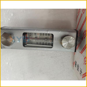 เกจวัดระดับน้ำมันแท้สำหรับรถบดถนน XCMG XP262 แบบถังน้ำมันคู่และแบบถังเดี่ยว รุ่น YWZ-80T-LD สำหรับเครื่องจักรก่อสร้าง - Product Image 1