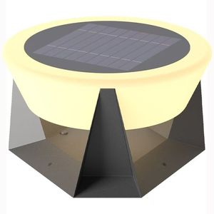 Lampes solaires à poteau 5W étanches pour extérieur, villa, portail, cour, pelouse - Product Image 5