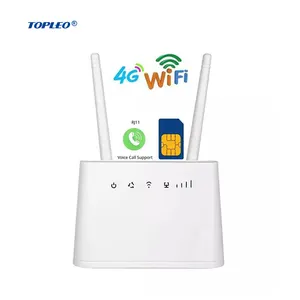 Topleo unlock 300Mbps 4g modem wifi router with sim card slot wireless lte 4g lte wifi router