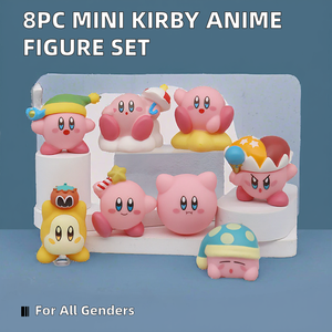 8 unids/set Mini <span class=keywords><strong>Kirby</strong></span>'s Dream <span class=keywords><strong>Land</strong></span> PVC figuras de acción muñecas de juguete de vinilo personalizadas para decoración de pasteles empaquetadas en caja - Product Image 2