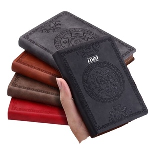 Leather Vintage Journal for Men - Soft Cover <b>Notebook</b> with <b>Lined</b> Pages, 180 Lay Flat Design Ideal for Writing and Travel Diary - Product Image 1