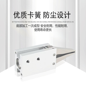 Cilindro Neumático de Dedo Cj2 10d con Cuerpo de Aluminio, Pinza de Alta Precisión para Equipos Médicos y Sujeción de Cables - Product Image 3