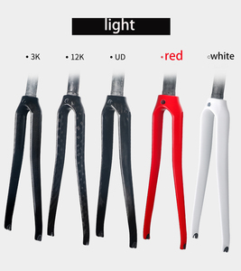 Oem potencia para bicicleta bicycle front 700C road bike rigid forks deore rennrad carbon roadbike fork for velo route - Product Image 4
