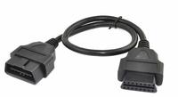 30cm OBD II OBD2 16 Broches Mâle à Femelle Câble D'extension Diagnostique de Voiture Extender Cordon Adaptateur (1-port)