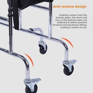 Déambulateur pour enfants hémiplégiques, économique et très vendu, Chuangen, 6 roues, acier, hauteur réglable, capacité de 140 kg - Product Image 4