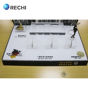 Espositore da banco RECHI <span class=keywords><strong>in</strong></span> acrilico bianco per biberon con display del prezzo - Product Image 5