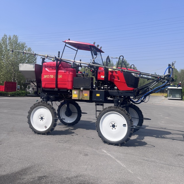 700L Self-Propelled Agricultural Sprayer Hydraulic Folding Boom Wide Coverage Custom Ground Clearance for Corn Rice Soybean