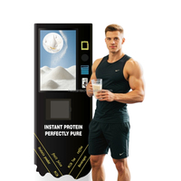 Distributeur de poudre de protéines, shaker, jus, boissons, entièrement tactile, machine à eau de sport, machine à jus d'orange, distributeur intelligent de boissons protéinées