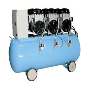 Energy Saving Space Saving Pneumatic Tools Single Stage Corded Vertical Air Compressor AC Power <b>Pump</b> Oil-Free Portable - Product Image 5