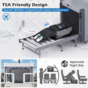 Elegante Mochila <span class=keywords><strong>de</strong></span> Viaje Aprobada para Vuelos, Impermeable, para Viajes <span class=keywords><strong>de</strong></span> Negocios, con Compartimento para Portátil, para <span class=keywords><strong>Fin</strong></span> <span class=keywords><strong>de</strong></span> <span class=keywords><strong>Semana</strong></span> - Product Image 4