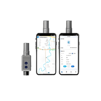 Récepteur RTK Android haute précision avec antenne spirale externe pour la topographie et la collecte de données SIG sur le terrain