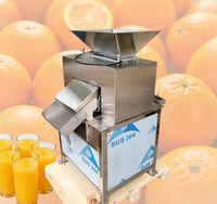 Volledig roestvrijstalen fruitpers-extractor voor ananas, passievrucht en drakenvrucht fabrieken
