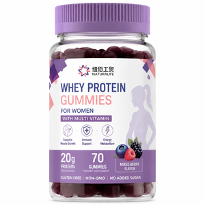 Gomitas de Proteína de Suero de Leche Aislada Premium para Mujeres con Multivitaminas para el Desarrollo Muscular - Product Image 1
