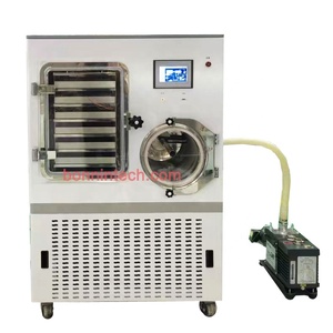 Machine de lyophilisation automatique sous vide pour aliments et viandes LGJ-100F-B avec pompe et moteur, matériau SUS304, certifiée ISO/CE - Product Image 5