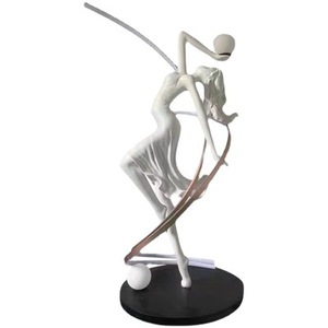 Lámpara <span class=keywords><strong>de</strong></span> Pie Creativa con Forma <span class=keywords><strong>de</strong></span> Bailarina, Iluminación Interior RGB, Lámpara <span class=keywords><strong>de</strong></span> Pie con Maniquíes Femeninos para Clubes y Salones - Product Image 5