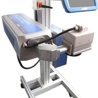 Machine à coder les Fiber Laser pour impression rapide, pour envoi rapide, à prix d'usine, pour bouteilles en plastique et en verre