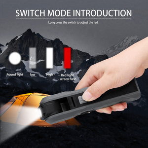 COB + LED gấp có thể đa chức năng ánh sáng làm việc với nam châm Bốn chế độ chiếu sáng thích hợp cho bảo dưỡng xe và cắm trại ngoài trời - Product Image 3