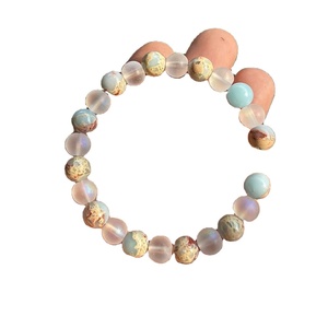 Bracelet personnalisé en pierre de Shoushan pour femmes - Cristaux de guérison et perles de chakra pour le soulagement du stress et le soutien contre l'anxiété - Product Image 4