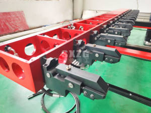 SANXIN Auto lamina di metallo <span class=keywords><strong>Cnc</strong></span> V scanalatrice per acciaio inossidabile V Groover macchina di taglio - Product Image 3