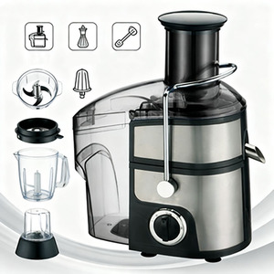 Mixeur-Blender Portable 11-en-1 en Acier Inoxydable, Hachoir Multifonction pour Aliments Bébé et Cuisine, Hachoir à Viande Polyvalent - Product Image 2