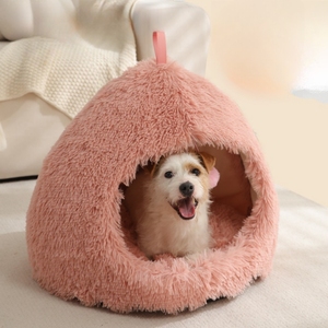 New Winter Dog House Plush Warm Memory Foam <strong>Pet</strong> <strong>Bed</strong> Soft Comfortable Deep Sleep Cat House Dog <strong>Bed</strong> Wholesale - Product Image 4