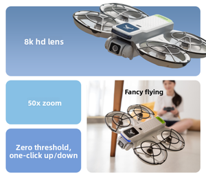 SG800PRO Beast Beginner Edition <span class=keywords><strong>Mini</strong></span> Dual Camera Drie-assige Anti-tril PTZ Luchtfotografie Borstelloze Motor Kunststof App - Product Image 5