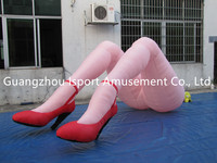 Prix de gros personnalisé – Jambes de femme gonflables sexy en promotion pour la publicité en boîte de nuit