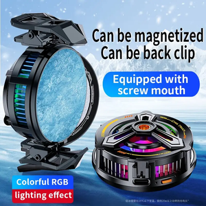 X120A magnetico a semiconduttore telefono cellulare Freeze radiatore luce ad anello per <span class=keywords><strong>Gaming</strong></span> Live Streaming LCD accessori per telefoni da <span class=keywords><strong>Gaming</strong></span> - Product Image 6