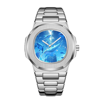 Low MOQ Design Private Label Armbanduhr Benutzer definierte Logo Uhr Alloy Quartz Company Marke Eigener Name Gravur Impressum Uhr