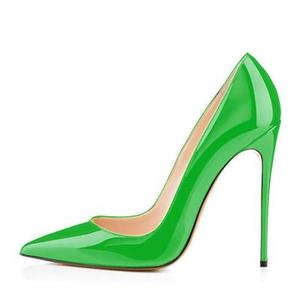 ODM/OEM Customized Women Pointy Toe High Heels Dress <b>Shoes</b> 4inches US Big Size 45 Dress Stiletto Basic Party Lady Pumps <b>Shoes</b> - Product Image 6
