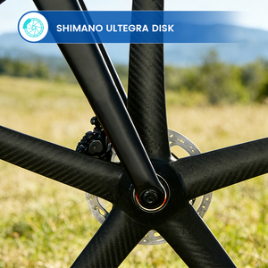 Bicicleta de Carretera de Alta Calidad Race Twitter, Monocasco de Carbono Completo, para Ciclistas de Larga Distancia, 24 Velocidades - Product Image 5