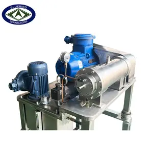 Industriële Mini Horizontale Spiraal Decanter Centrifuge Voor Voedsel