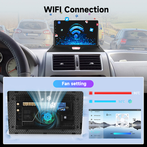 Podofo pour Citroen Jumpy / <span class=keywords><strong>Peugeot</strong></span> <span class=keywords><strong>Expert</strong></span> / Fiat SCUDO / Toyota Proace 9'' Qualcomm 8 Core Autoradio sans fil CarPlay/Android Auto - Product Image 4