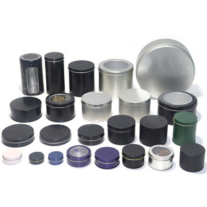 Boîte en métal hermétique anti-odeur personnalisée avec logo imprimé pour herbes, thé, matcha – Emballage en fer blanc - Product Image 3