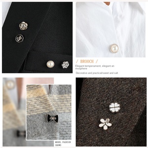 Thiết Kế Mới Các Loại Ngay Lập Tức Nút Không Có May Nút Mini Men Pins An Toàn Jean Nút Pins Bìa Trâm Cài Cho Phụ Nữ Áo Sơ Mi - Product Image 2