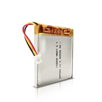 بطارية A&S Power AS553640 قابلة لإعادة الشحن من الدرجة A، 553640 3.7 فولت 850 مللي أمبير في الساعة، بطارية حالة صلبة للإلكترونيات الاستهلاكية والأجهزة الطبية