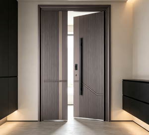 Porte de sécurité antivol minimaliste Qifan pour hôpitaux – Solution d'entrée moderne pour les établissements de santé avec protection haute sécurité - Product Image 3